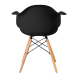 Кухонный стул Ergozen Eames DAW Pro черный